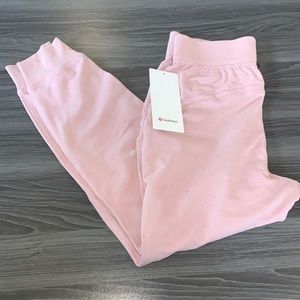 🍋 Lululemon LA warm down HR jogger size 8